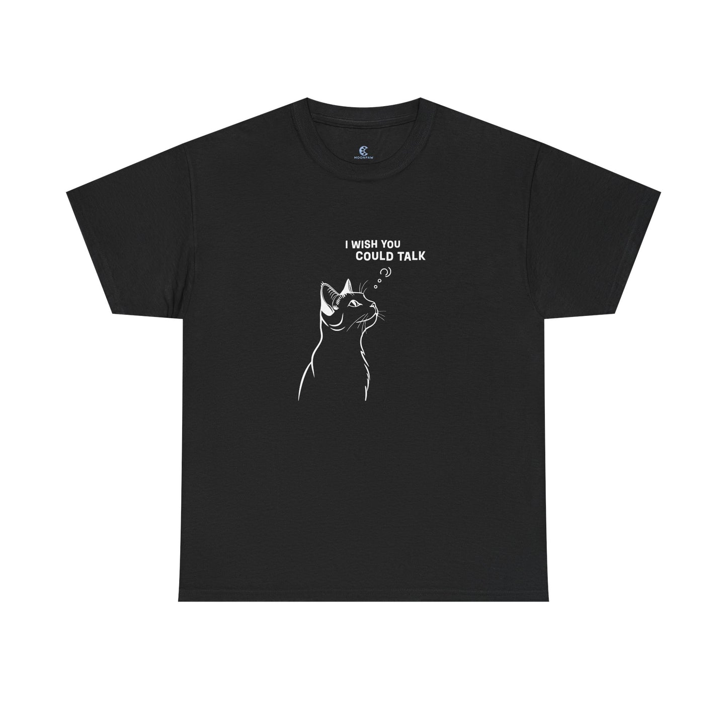 Unisex Heavy Cotton Tee, Cat Wish