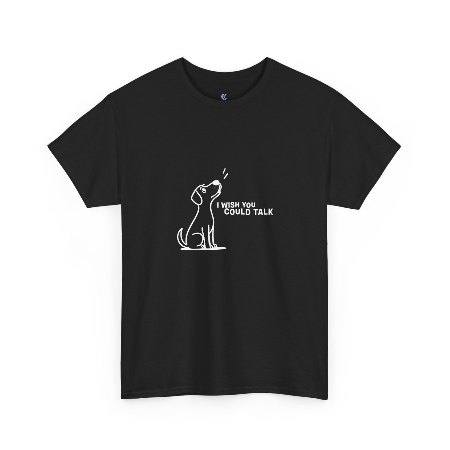 Unisex Heavy Cotton Tee, Toon Dog Wish